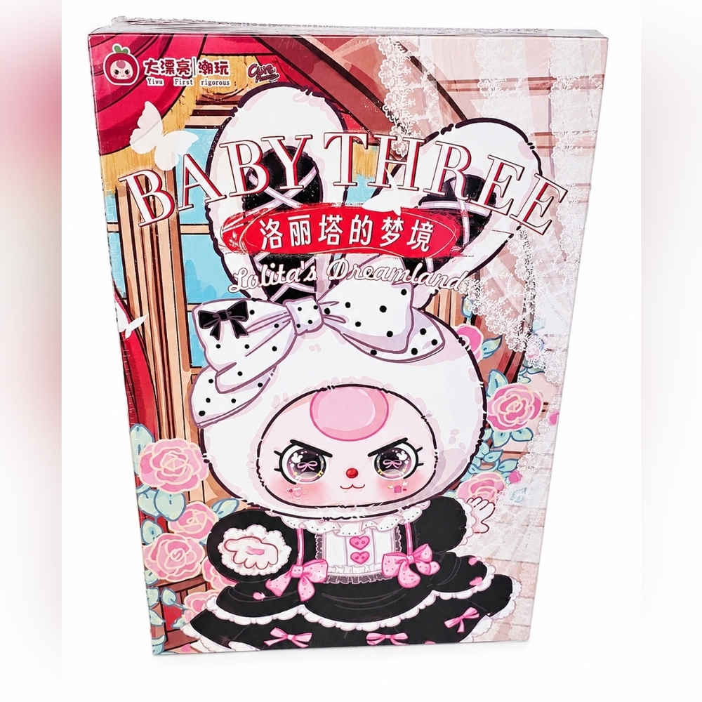 Authentic Baby Three 400% Lolita’s Dreamland Sealed Blind Box Figure NIB